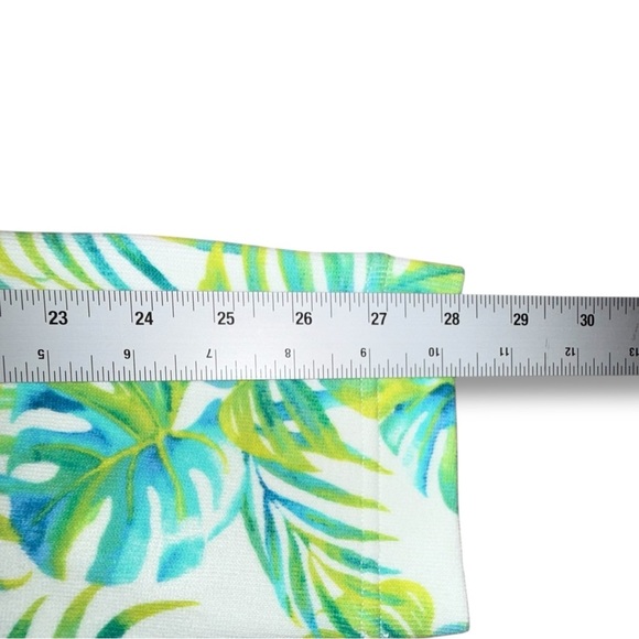 TOMMY BAHAMA Aruba La Playa Palms Full-Zip Sweatshirt - XL White/Green - Picture 9 of 15